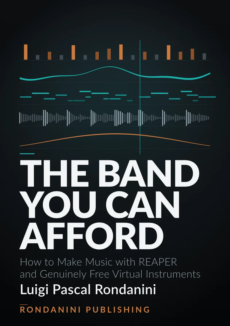 The Band You Can Afford, a music production guide by Luigi Pascal Rondanini, published by Rondanini Publishing.